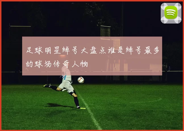 足球明星绰号大盘点谁是绰号最多的球场传奇人物