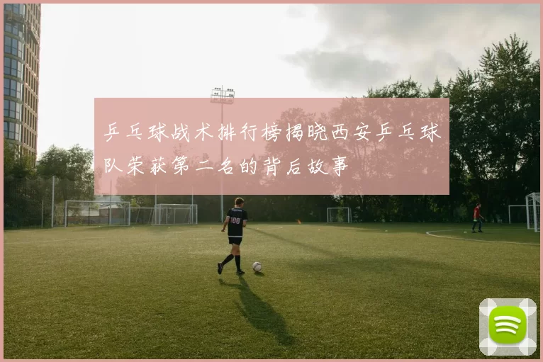 乒乓球战术排行榜揭晓西安乒乓球队荣获第二名的背后故事